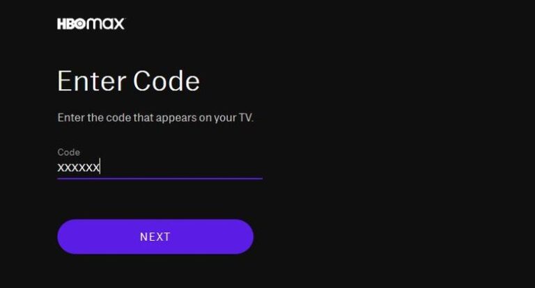 HBO max tv sign in enter code - Techplayon