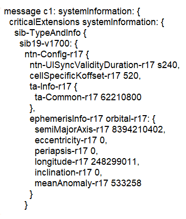 SIB 19 Sample Log
